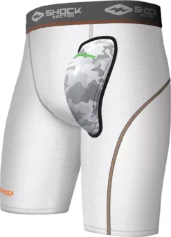 Shock Doctor Youth Compression Shorts With AirCore Cup
