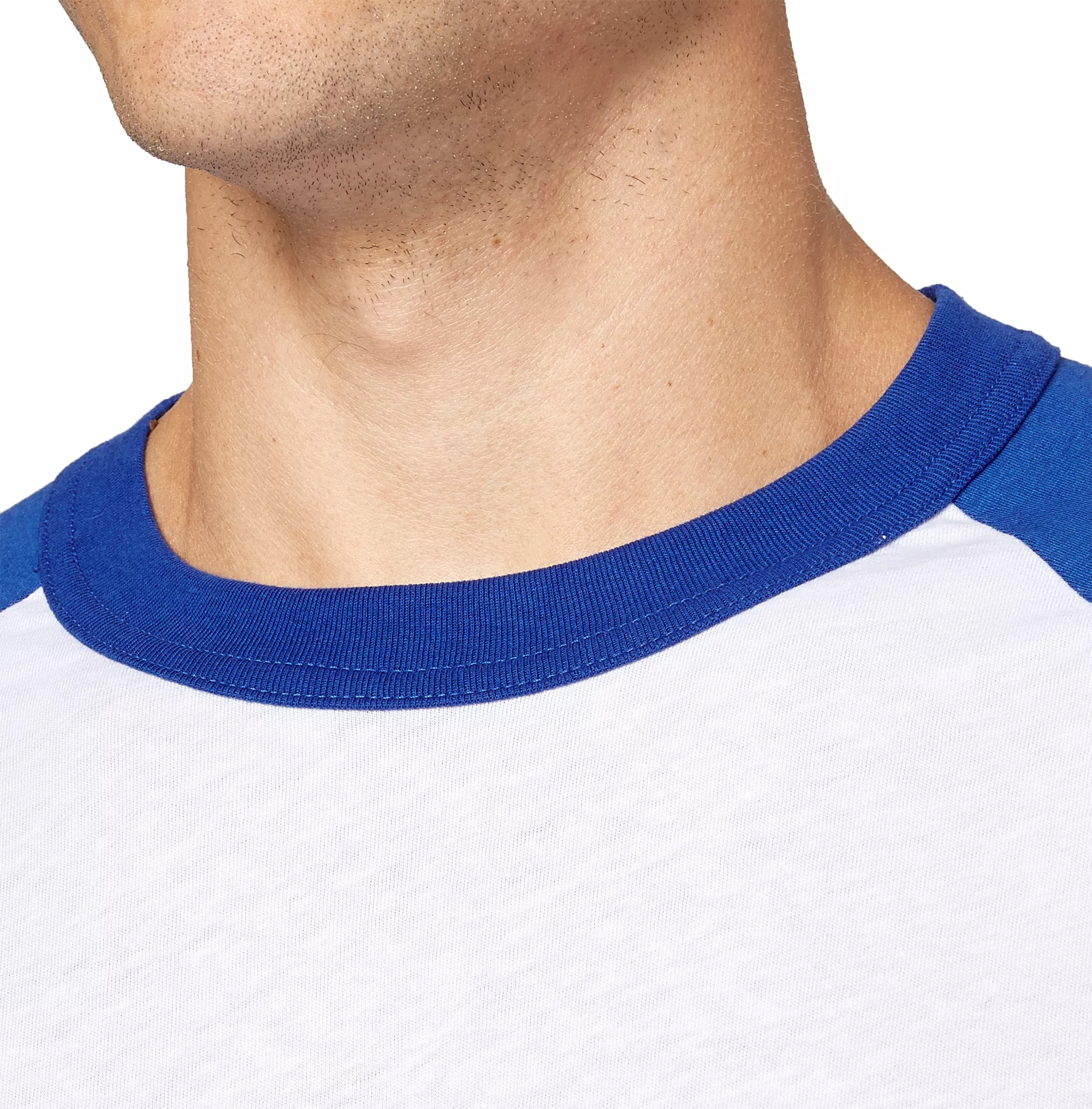 Adidas Adult Triple Stripe ¾ Sleeve Baseball Practice Shirt - Image 5