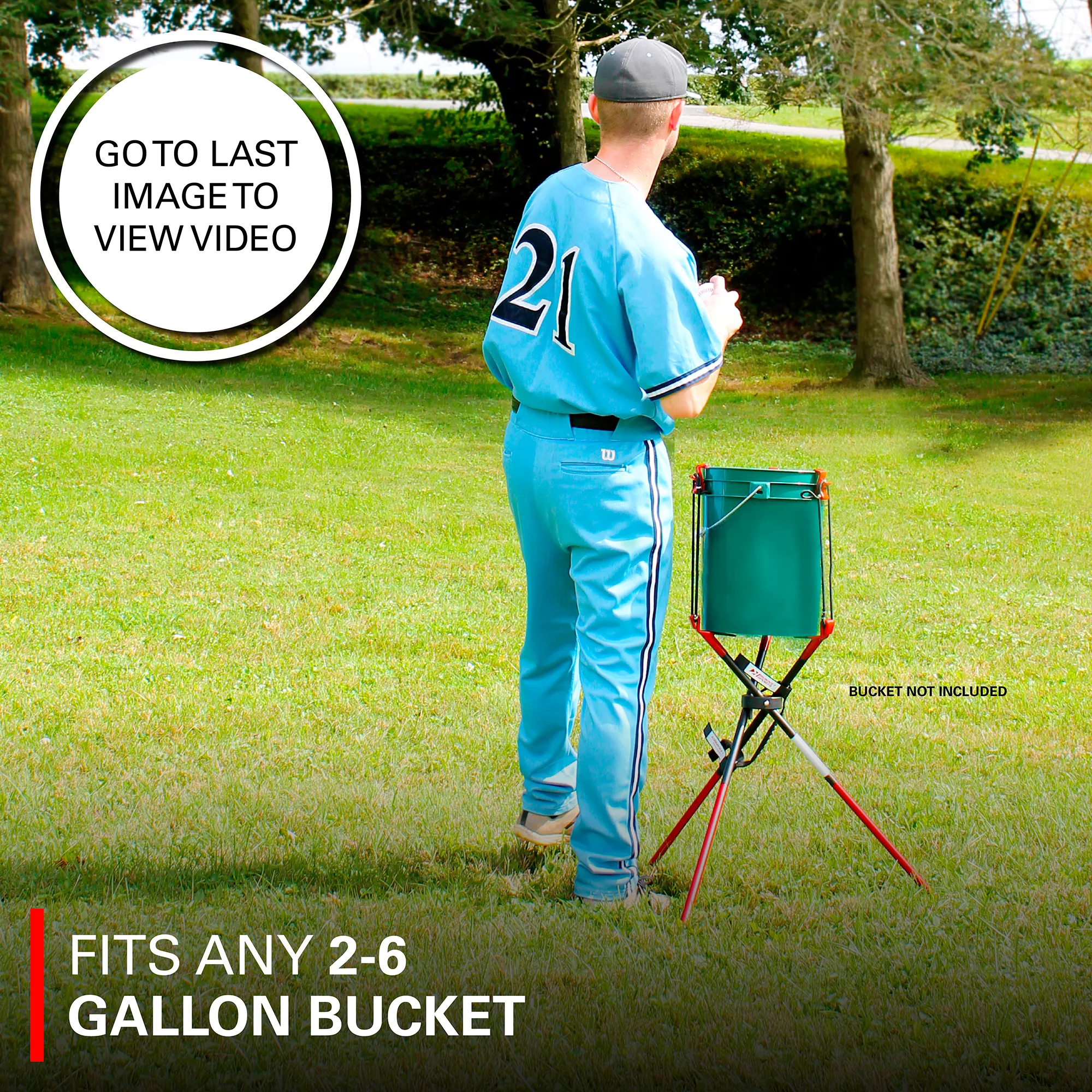 Rukket Sports Baseball & Softball Bucket Booster - Image 6