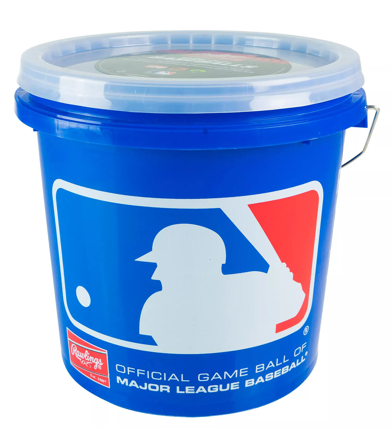 Rawlings Official R12U Genuine Leather Baseball Bucket - 24 Pack - Image 2