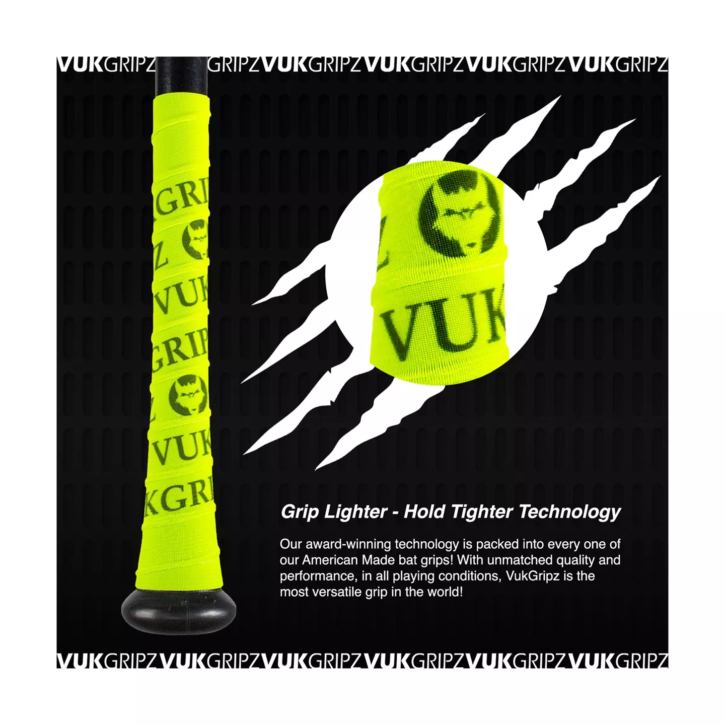 VukGripz Bat Grip Tape - Image 4